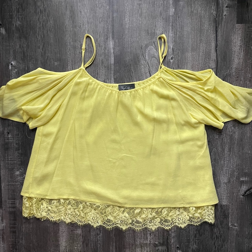 Yellow dress shirt